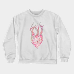 Love of water red Crewneck Sweatshirt